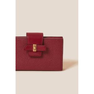 [쿠론] [론칭가 138,000원] 이네스(Ines) 아코디언 카드지갑_RCWGX24644RED
