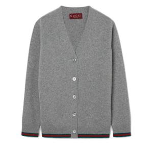 구찌 가디건 813834XKEJC 1230 Grey