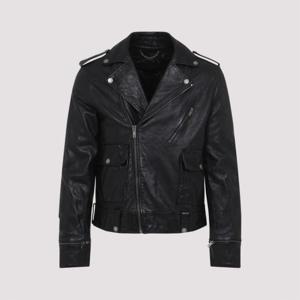 골든구스 바이커 자켓 GMP02258 P001195 90100 BLACK