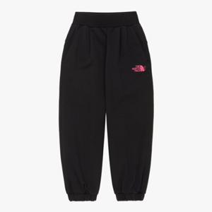 노스페이스 키즈 NP6KR02S 블랙 걸즈 앤 그루브 스웨트 조거 팬츠