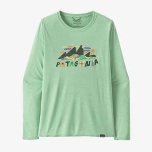 [파타고니아]45205Q5 우먼즈 롱-슬리브드 캐필린 쿨 데일리 그래픽 셔츠 MDPT