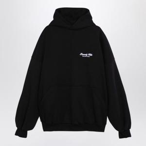 발렌시아가 후드 티셔츠 739024TQVS7 Black