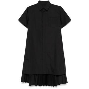 사카이 여성 블랙 미니 드레스 2507761 001
