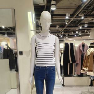 [숲] 보트넥 배색 스트라이프 나시 SB5SK35