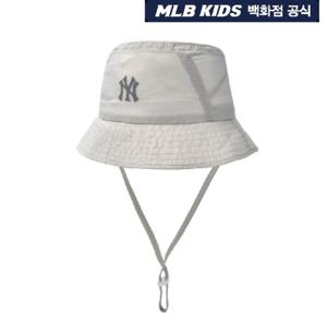 [MLB KIDS] 힙 아웃도어 홑겹 버킷햇 뉴욕양키스 _ 7AHTR0453-50GRS