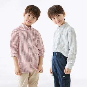 [공식][타미힐피거] 린넨 블렌드 셔츠 2종 택1 (T42F1HSH240BT1)