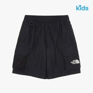 노스페이스 키즈 반바지 NS6NR06S 블랙 하이크 쇼츠