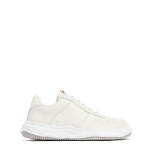 미하라 야스히로 Wayne leather low top sneakers 79I-UZR019