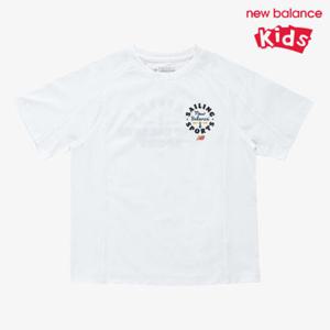 [뉴발란스]뉴발란스 키즈 비치 루즈핏 티셔츠 NK9EE2601U-10 반