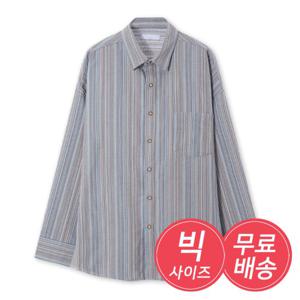 [리빌모아]남자 빅사이즈 셔츠 멀티 남성 긴팔셔츠 AC5-SHS-Q005