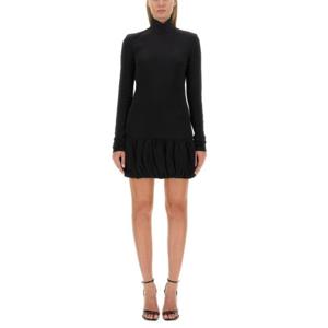 모스키노 미디 원피스 04298777 0555 Black
