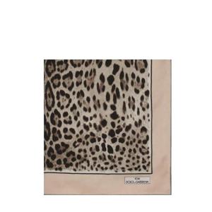 Dolce   Gabbana 레오파드 프린트 스카프 FN090RGDBQJ H213M TP934766880