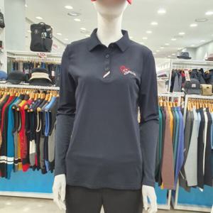 [디즈니골프]여성용 FW 기본카라티셔츠 SO3LTS105BK