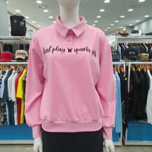 [디즈니골프]여성용 SS봄 시보리형 카라티셔츠 SP1LTS002LP