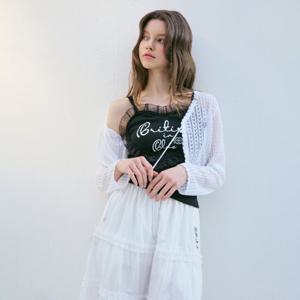 [에고이스트][BLUE LABEL] 볼레로 크로셰 가디건(ER2OKG04)