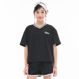 오션스카이 HC04 브이넥 시보리 반팔 티셔츠 EBJG5890D03