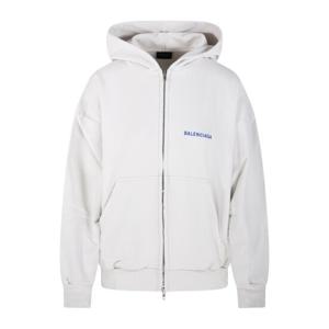 발렌시아가 화이트 집업 후드 803264 TSVP1 8016