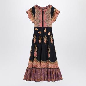 발렌티노 가라바니 미디 원피스 6B3VAFD197K K92 MULTICOLOR