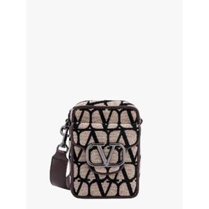 VALENTINO GARAVANI Toile iconographe shoulder bag with leather profiles 3Y2B0C15PMJ