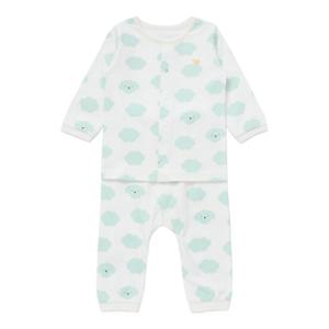 [블루독베이비8] FW25 도기모달내의 HJ (45A7005418) (BLUEDOG BABY 유아 출산 백일 선물 도트 강아지 내복