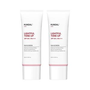쿤달 데일리 라이트풀 톤업 선크림 40ml x2개