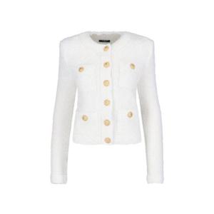 Balmain 마이애미 트위드 4포켓 재킷 DF1SK249KH10 0FA TP942450825