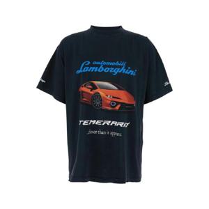 BALENCIAGA Oversized T-Shirt LAMBORGHINI TEE DRY JERSEY 831305TSVP91041