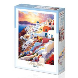 아트박스/토이앤퍼즐 산토리니 일몰 직소퍼즐 150피스 T-DF150-1