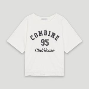 [코데즈컴바인]스팽글 스트링 티셔츠 (CKB-TS519W4)