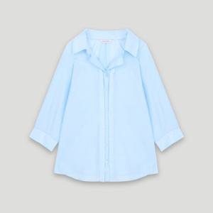 [코데즈컴바인]오픈카라 턱디테일 7부셔츠 (CKB-SH503W4)