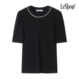 [르샵] 넥 라인 포인트 티셔츠 (BP6TS014A)