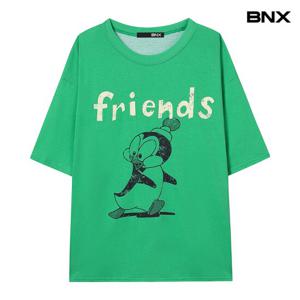 [BNX]피그먼트 프렌즈 티셔츠 (BX2TS047L0)