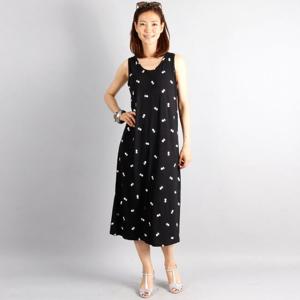 [아이우먼]빅사이즈민소매원피스 0339L506 판다스판원피스 MN