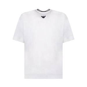 Emporio Armani 로고 자수 크루넥 티셔츠 6D1TP01JOSZ 01P9 TP942544012