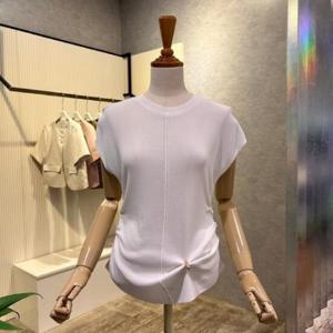 [ab.f.z]AOZ2HW44F_사이드 셔링 캡소매 니트