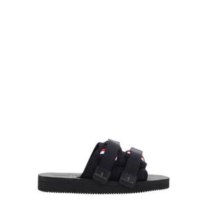Moncler 로고 패치 슬라이드워크 샌들 4L00030M1563 999 TP934734991