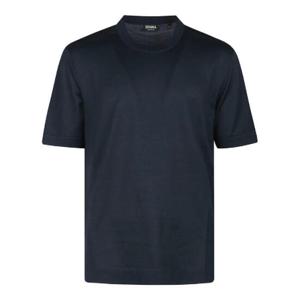제냐 크루넥 반팔 티셔츠 UF386A9F718 T09BLUTEALSCURO TP934966826