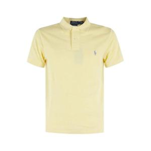 Polo Ralph Lauren 로고 자수 반팔 폴로 셔츠 710536856 450RESORTGOLD TP934779992