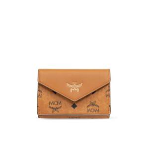 MCM 로고 엠보싱 폴드오버 지갑 MYSEATA01CO0 COGNAC TP942499019