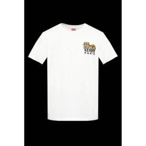 Kenzo 로고 자수 크루넥 티셔츠 FF65TS1524SI 02 TP942524416