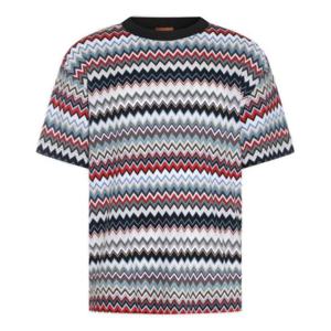 Missoni 지그재그 프린트 크루넥 티셔츠 US24SL05BR00TJ SM96L TP942539031