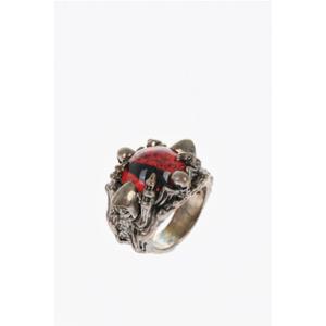 디스퀘어드2 반지 RIW0084 13420001 4065 Rosso Argento