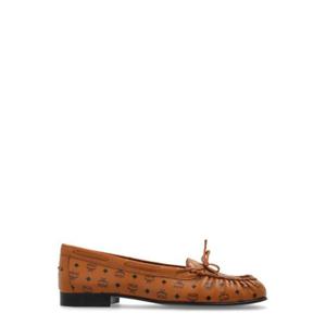 MCM 모노그램 프린트 보우 디테일 로퍼 MESEAMM07CO0 COGNAC TP942512710