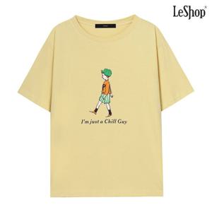 [르샵]칠가이 프린팅 반팔 티셔츠 (DP2LW034A)