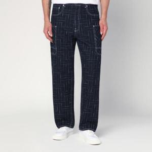 KENZO Kenzo Waves blue cargo jeans FF65DP4086V1DE/R_KENZO-DM