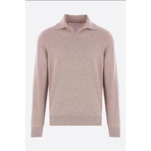 BRUNELLO CUCINELLI cashmere polo sweater M22203805CSJ89