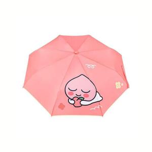 아트박스/키즈키즈 카카오 어피치 포인트 3단자동우산C83024*