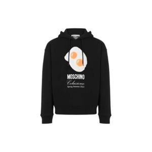 모스키노 후드 티셔츠 251ZZ17080228 1555 Black