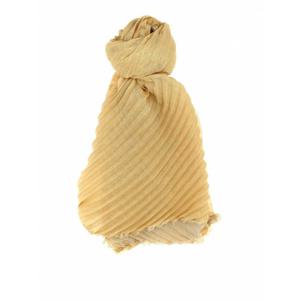 [PLEATS PLEASE ISSEY MIYAKE] 라프리마 여성 Stoles Shawls 더블 플리츠 스톨 IM48AD10540 베이지 /8