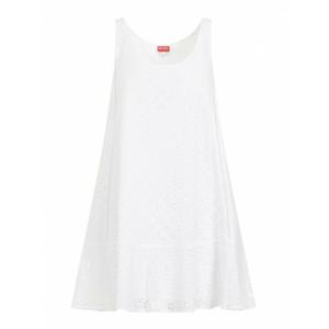 [KENZO] 라프리마 여성 숏 자수 Anglaise 미니 원피스 FE52RO2599K102 화이트 /8
